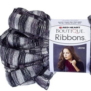 Red Heart Boutique Ribbons Yarn - City